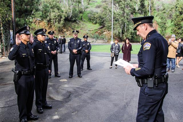 Two Sworn Officers