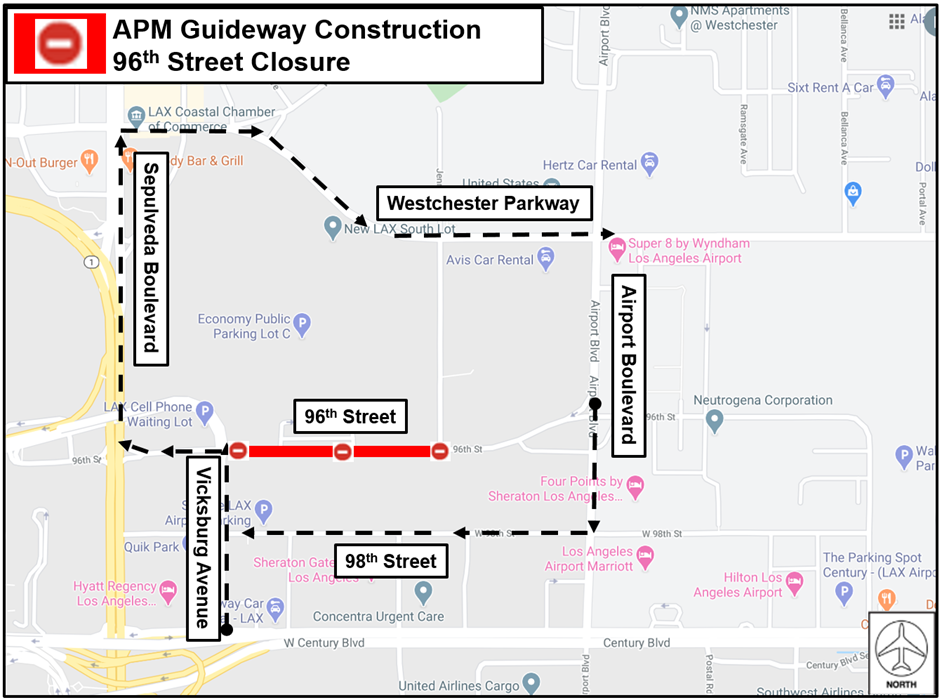 96th Street Between Vicksburg and Jenny Avenues Closed Nightly Feb. 1-7